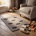 thumbnail image 1 of Tepsmf Bathroom Rugs with Black Bat, Cute Bath Mat for Halloween and Thanksgiving, Soft Non Slip Farmhouse Mats Funny Indoor Rug For Bathroom Front Porch Patio Home Entrance Decor, 1 of 5
