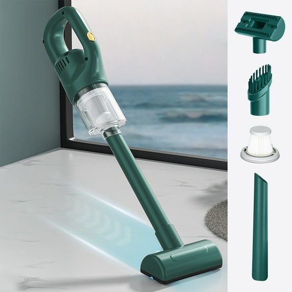 Tepsmf Cordless Vacuum Cleaner, 15Kpa Stick Vacuum Cleaners for Home Hardwood Floor Carpet Pet Hair, 120W Powerful Brushless Motor, Up to 45mins Runtime