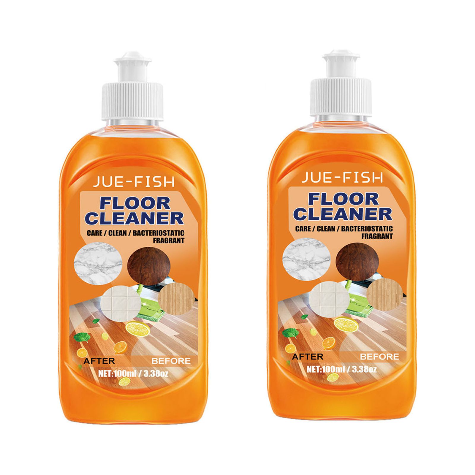 Tepsmf Floor Cleaner, Floor Polish and Restorer Bundle HighTraffic