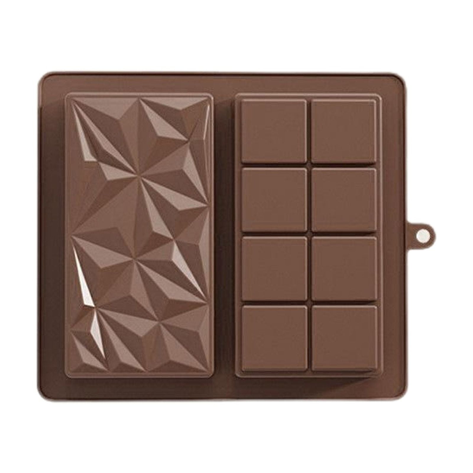 Tepsmf Food Grade Chocolate Chocolate Rectangular Baking Tool, Home