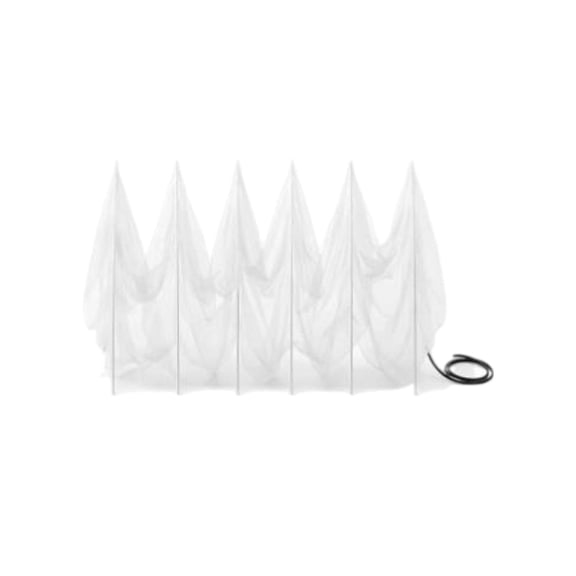 Tepsmf Garden Tunnel Netting with Supports Vegetable Flower Insect Bird Proof Protection Cover for Plant Shoots
