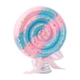 thumbnail image 1 of Tepsmf Glitter Beaded Lollipop Christmas Tree Topper Cone Shape Ornament with Bow Spring Base for Xmas Tree Holiday Party Decoration, 1 of 6