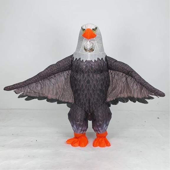 Tepsmf Halloween Inflatable Eagle Costume for Adult Blow up Eagle Costume Funny Halloween Cosplay Costume Outfit