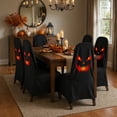 thumbnail image 1 of Tepsmf Halloween Party Chair Covers Spooky Dining Seat Slipcovers Festive Stretch Protectors for Kitchen Home Holiday Decoration, 1 of 5