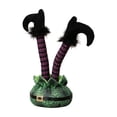 thumbnail image 1 of Tepsmf Halloween Witch Legs Tabletop Decor Inverted Legs Centerpiece Spooky Witch Feet Prop for Party Scene Decoration and Home Display, 1 of 6