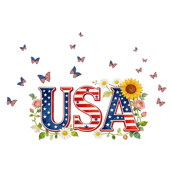 Tepsmf Independence Day Window Clings, PVC Static Wall Decals Stickers, Patriotic Decorations for Home Office Storefront Glass Display
