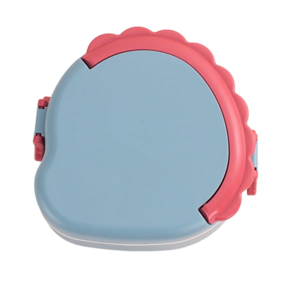 Tepsmf Lunch Box 800ml Leak Proof Bento Container with Divided Compartment for Kids and Adults School Picnic Work Meals