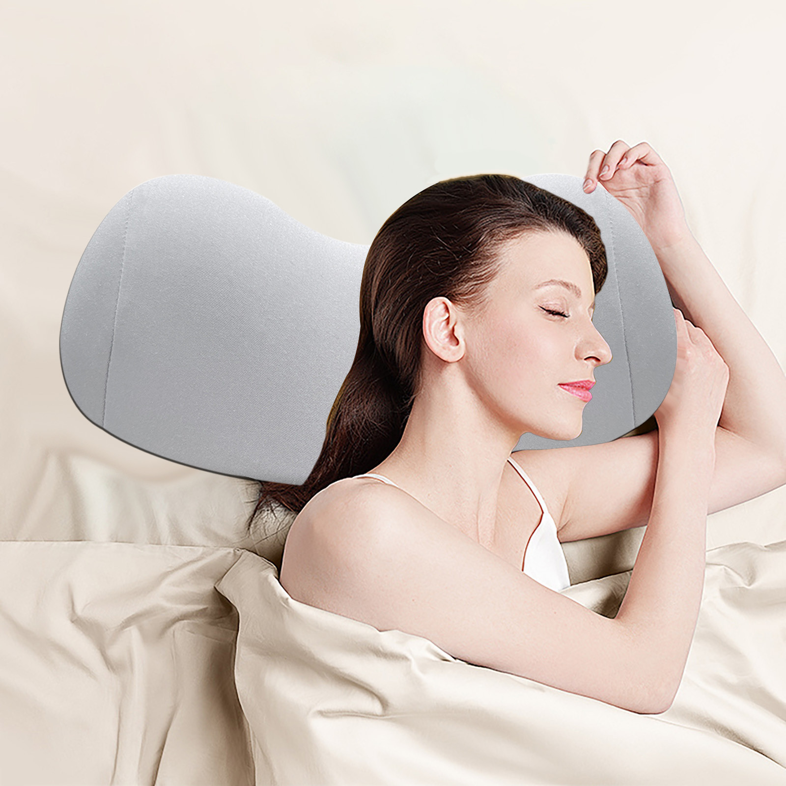 Tepsmf Massage Neck Pillow Memory Pillow Neck Protection Pillow Pillow Men s And Women s Sleeping Massage Pillow Fall Home Decor Indoor Walmart