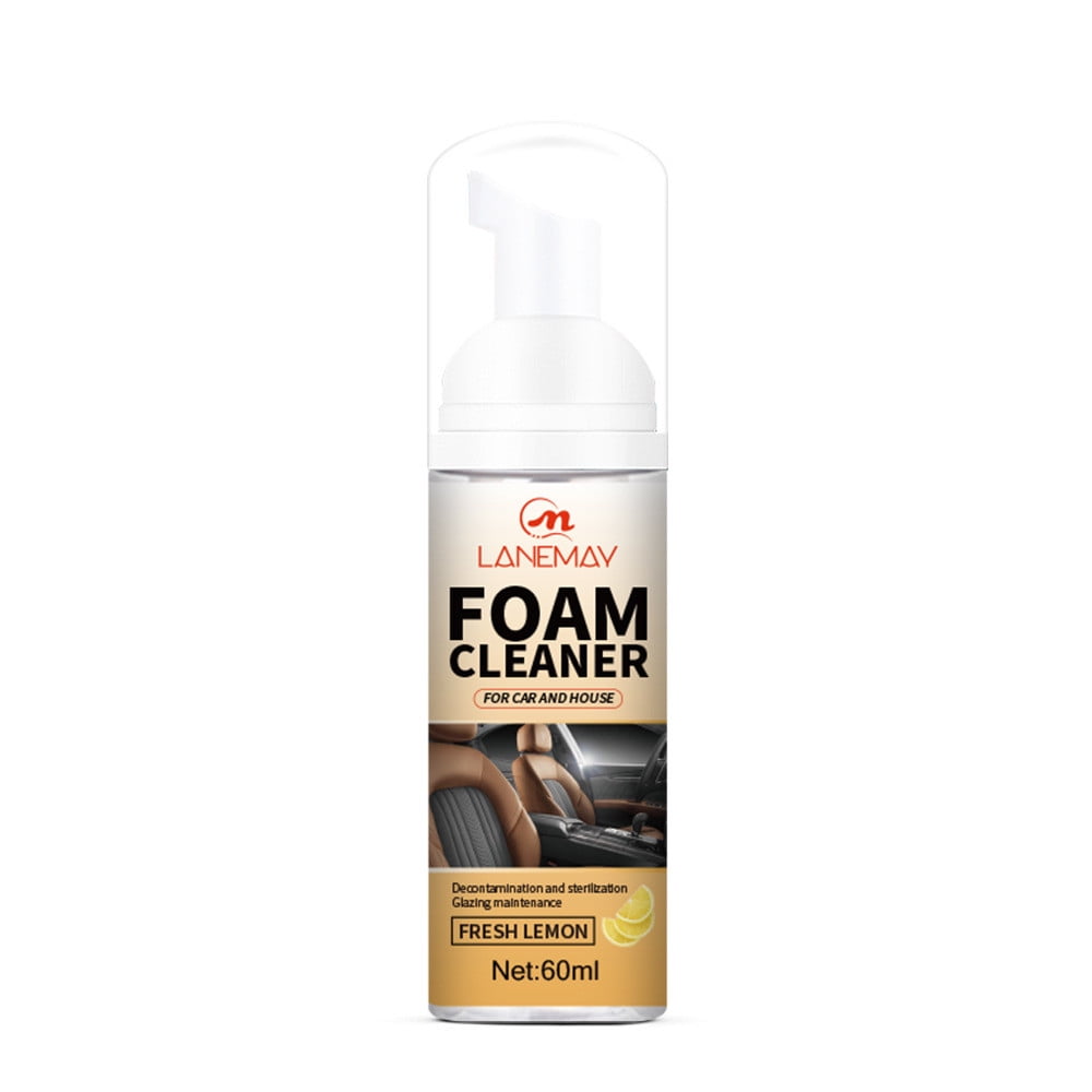 Tepsmf Multipurpose Foam Cleaning Spray, Household Lemon Flavored DRY