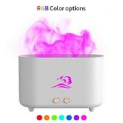Tepsmf Oil Diffuser Humidifier 225ml - Electric Ultrasonic Air Aroma Diffusers Vaporizer - Scent Mist Defuser with Remote - Auto-Off for Large Bed Room, Home, Office