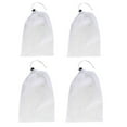 thumbnail image 1 of Tepsmf Pool Fine Mesh Filter Bags for Leaf Vacuum Pool Cleaners, 4 Pack Replacement Net Bags, Locking Cord, Holds Leaves, Debris - Universal Fit, Leaf Terminator, 1 of 1