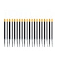 thumbnail image 1 of Tepsmf Push Button Gel Pen Refill 0.5mm Retractable Ink Pen Replacement Black Red Spring Clicker 20 Pack Smooth Writing 40ml, 1 of 6