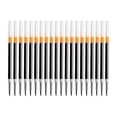 thumbnail image 1 of Tepsmf Push Button Gel Pen Refill 0.5mm Retractable Ink Pen Replacement Black Red Spring Clicker 20 Pack Smooth Writing 40ml, 1 of 6