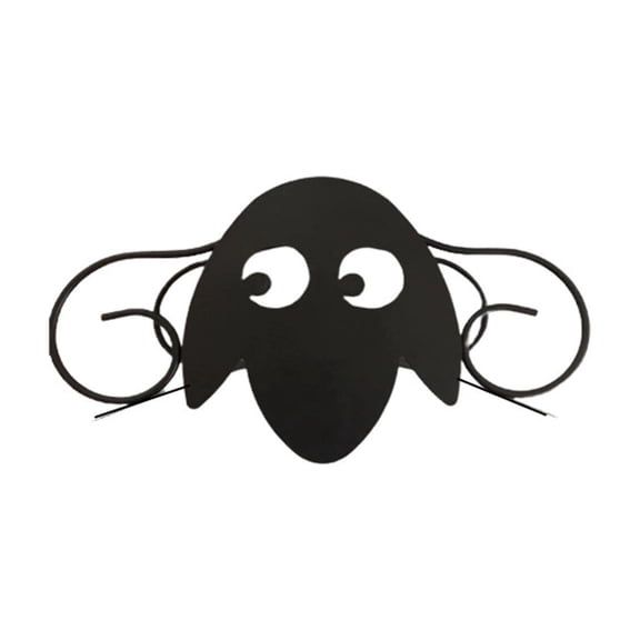 Tepsmf Sheep Shaped Garden Hose Rack, Metal Storage Stand, Practical Organizer for Water Pipe Placement and Yard Decor