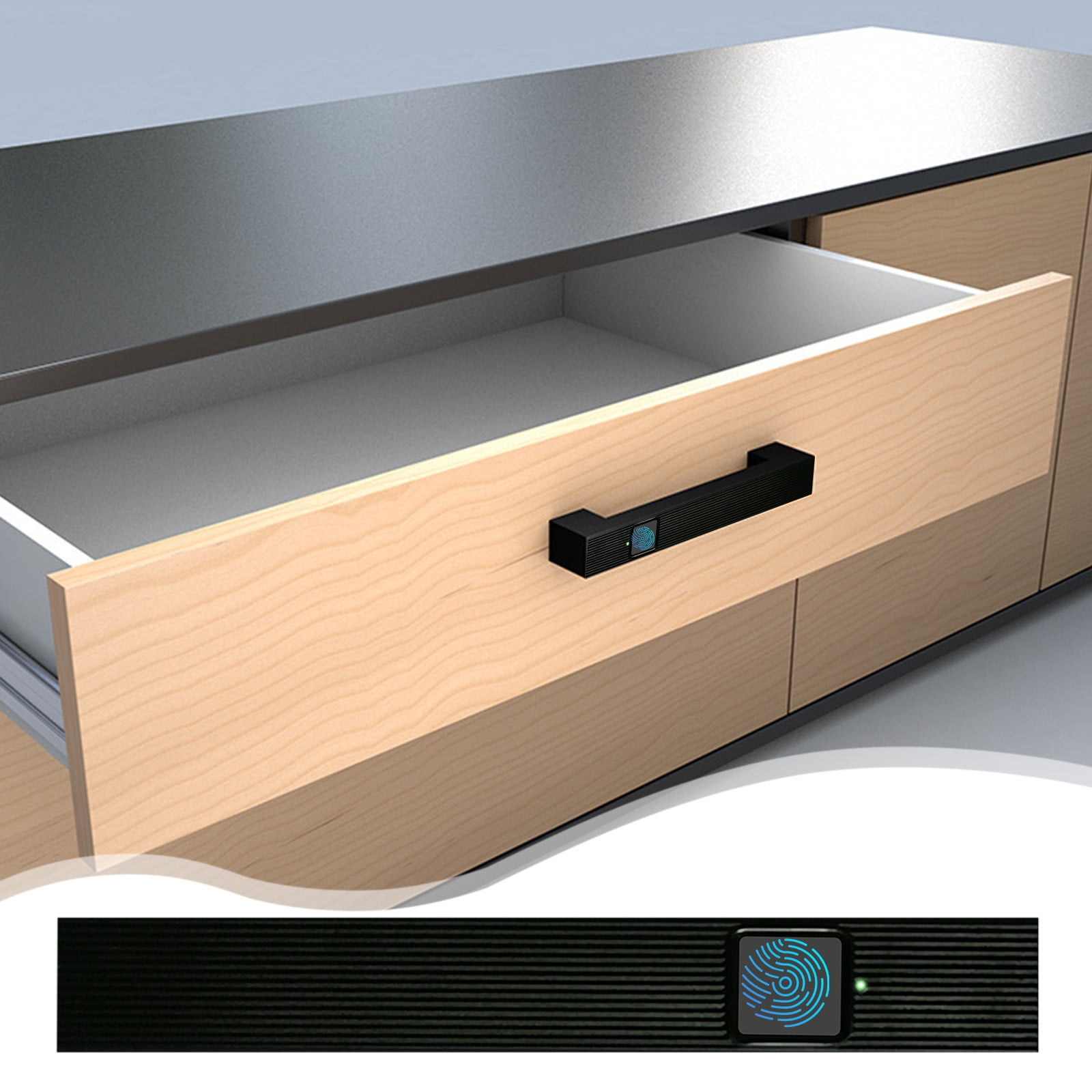 Tepsmf Smart Fingerprint Lock,Biometric Lock, Keyless