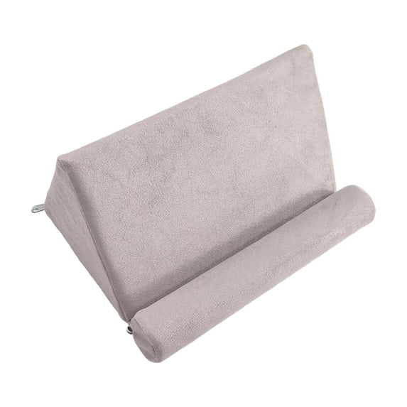 Tepsmf Tablet Pillow Stand & iPad Holder, Home Decor Gift for Book Lovers, Multi-Angle Cozy Accent with Storage for Lap, Desk & Bed, Perfect for Readers