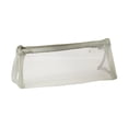 thumbnail image 1 of Tepsmf Transparent Mesh Pencil Case Mesh Makeup Brush Bag, Pouch Portable Mesh Cosmetic Bags with Zipper Versatile Small Meshes Zipper Pouch for Travel Office Home Accessories, 1 of 7