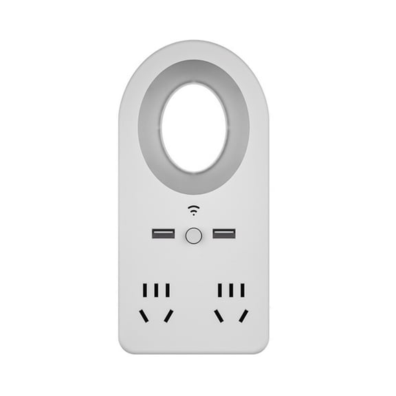 Tepsmf Wall Plug Charging Hub with Adjustable Night Light Multi Port USB socket Power Station for Bedroom Living Room Dorm Office Home Use