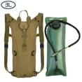 thumbnail image 1 of TeqHome Hydration Bladder 3 Liter Water Backpack for Hiking Camping Outdoor Khahi, 1 of 9