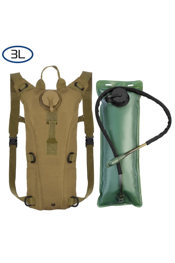 Hydration Bladder 3 Liter Water Backpack for Hiking Camping Outdoor Khahi
