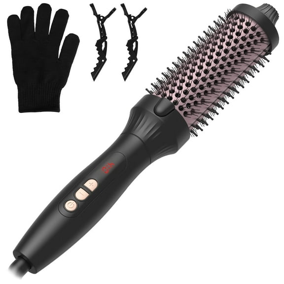 TeqHome 4 in 1 Blow Dryer Brush Hair Dryer Brush in One for Drying Straightening Curling Volumizing Hair Hot Air Brush for All Hair Types