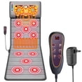 thumbnail image 1 of TeqHome Full Body Electric Massage Mat with Heat 10 Motors Vibrating Massage Pad with 3 Heating Level 9 Vibration Intensity Smart Timer for Back Neck, 1 of 11