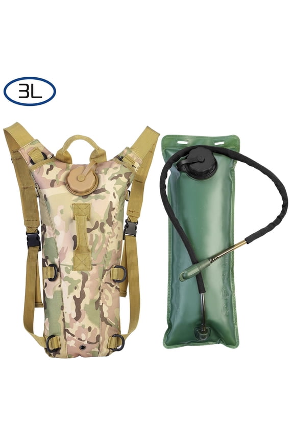 Hydration Bladder 3 Liter Water Backpack for Hiking Camping Outdoor
