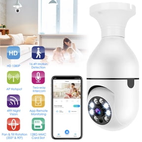 TeqHome WiFi Camera 1080P HD Outdoor Night Vision APP Control Waterproof Security Dome Camera Digital Zoom Audio Surveillance Camera