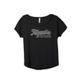 thumbnail image 1 of Tequila Because Bad Decisions Don't Make Themselves Women's Fashion Slouchy Dolman T-Shirt Tee Heather Black X-Large, 1 of 3