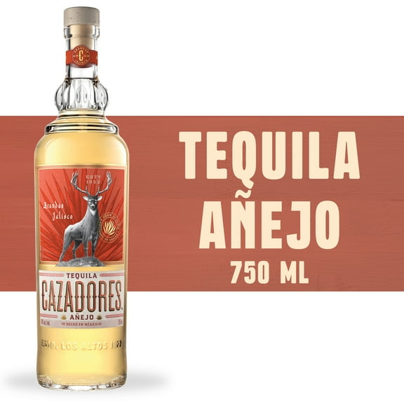 Tequila CAZADORES Anejo - 750 mL Bottle