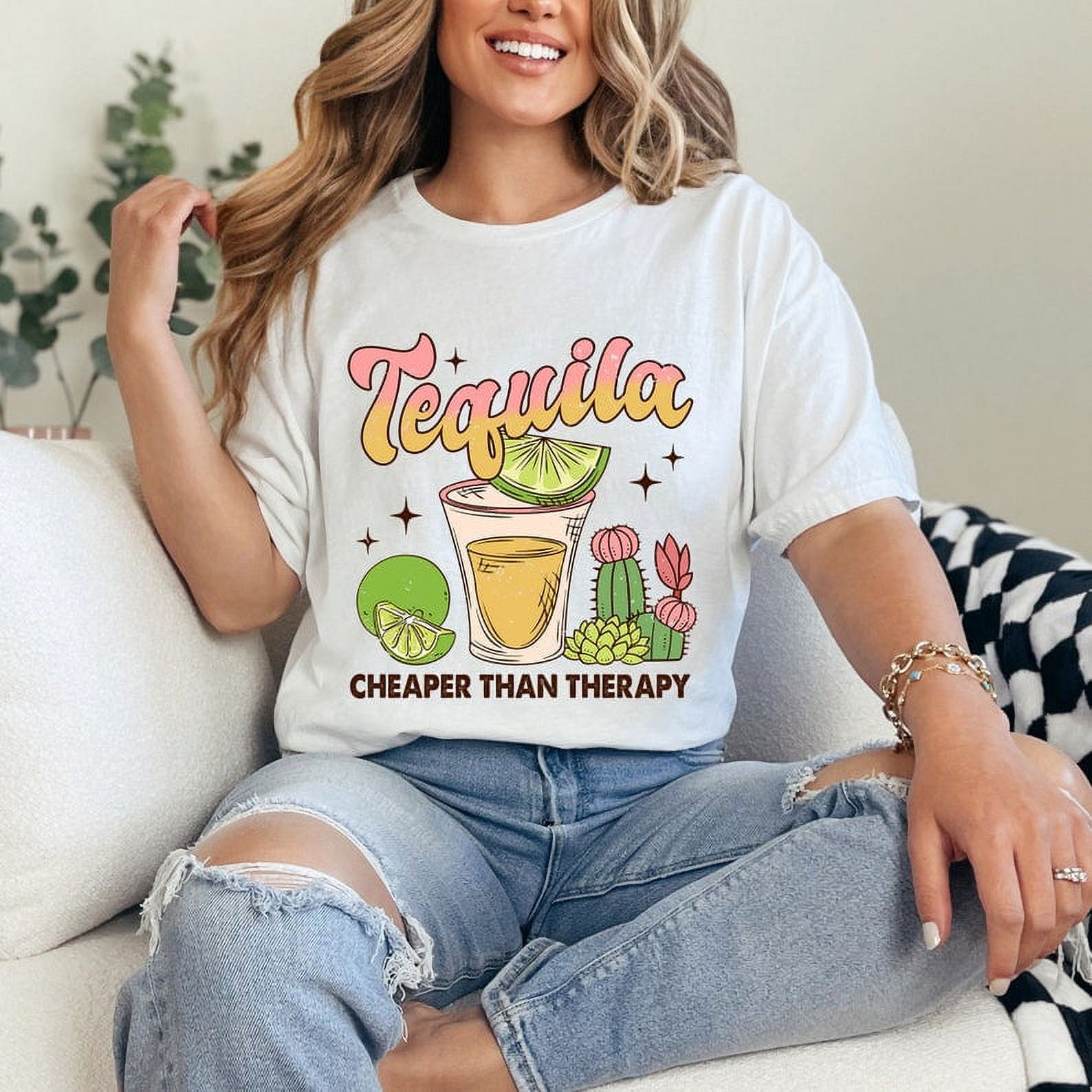 Tequila Cheaper than Therapy Shirt