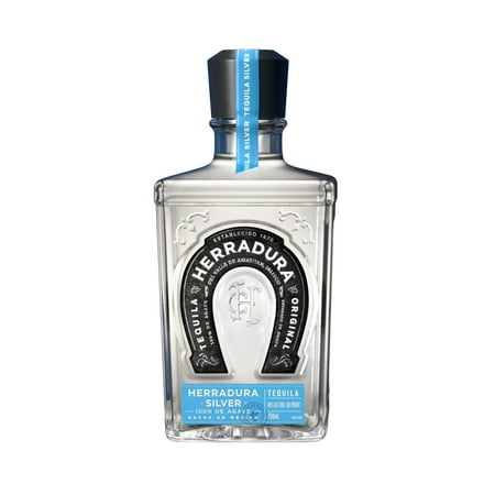 Tequila Herradura Silver, 750 ml Bottle, 80 proof, Crisp Citrus & Agave Flavor Notes