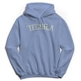 thumbnail image 1 of Tequila Humor Graphic Light Blue Men's Crewneck Sweatshirt Hoodie, 1 of 1