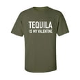 thumbnail image 1 of Tequila Is My Valentine Adult Short Sleeve T-shirt, 1 of 4