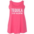 thumbnail image 1 of Tequila Is My Valentine Womens Tank Top, 1 of 1
