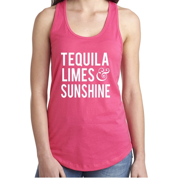 Tequila Limes & Sunshine Racerback Tank