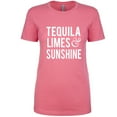 thumbnail image 1 of Tequila Limes & Sunshine Womens crewneck tee, 1 of 1