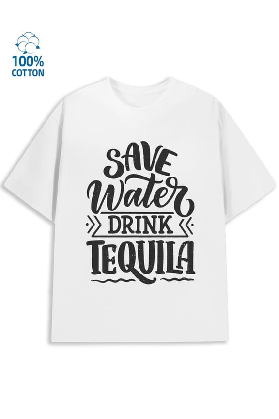 Tequila Lover mens funny humor 180G 100% Cotton white sixty years old husband Classic Unisex Shirt Graphic tshirts Classic Unisex Shirt Printed tshirts Retro Unisex Shirt Short Sleeve tshirts
