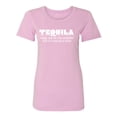 thumbnail image 1 of Tequila May Not Be The Answer Womens crewneck tee, 1 of 3