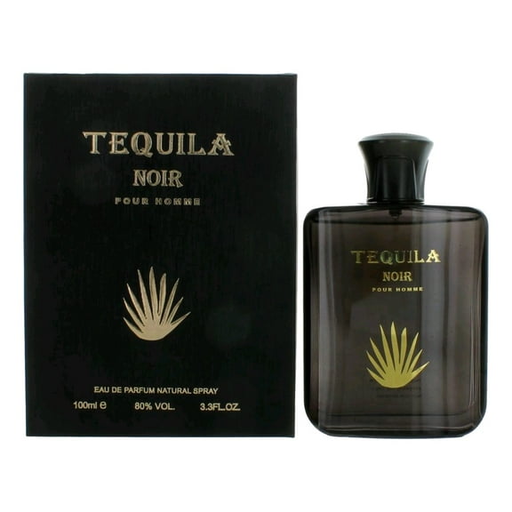 Tequila Men's Tequila Noir EDP Spray 3.3 oz Fragrances 661646259995