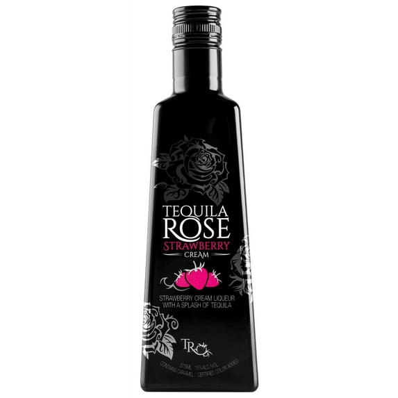 Tequila Rose Strawberry Cream Liqueur, 375 ml PET Bottle, 15% ABV