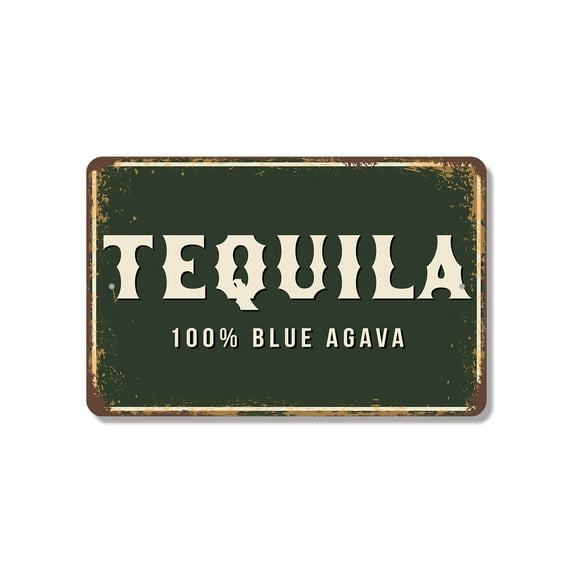 Tequila Street 13 Inch x 20 Inch Novelty Plastic Sign Salt Lime Repeat Durable Weatherproof UV Protected Perfect for Bars Patios Kitchens Fun Gift for Party Hosts Margarita Fans Friends