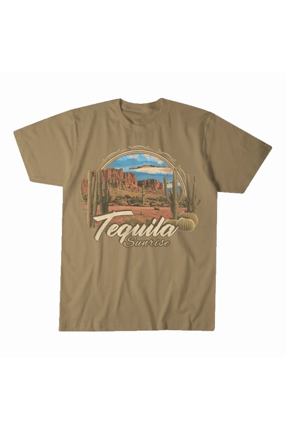 Vintage Graphic Tee Tequila Cotton, Size S-2XL