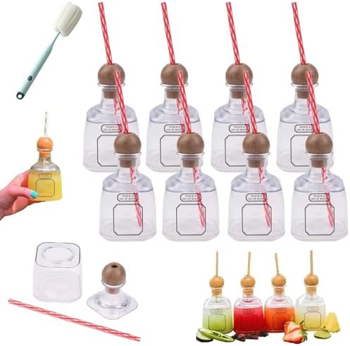 Patron Reusable Cups With Straw, Patron Bottles Empty Men