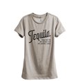 thumbnail image 1 of Tequila Worth The Shot Women's Fashion Relaxed T-Shirt Tee Heather Tan 2X-Large, 1 of 3