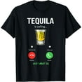 thumbnail image 1 of Tequila is calling and I must go liquor funny saying Tequila T-Shirt, 1 of 4