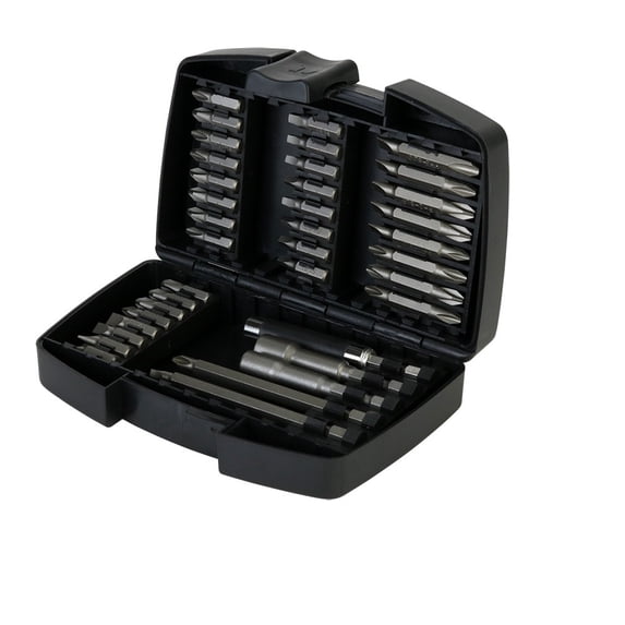 TerMight™ 37-Piece Screwdriver Bit Set (1/4”, 5/16” to 1-7/8” Nut Drives, Numerous Phillips Bits and More!)