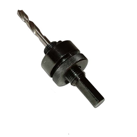 TerMight Arbor for Bi-Metal Hole Saw Sizes: 3.5 and 4.5 (Size: 7/16" Shaft, adapted to 1-1/4"-8)