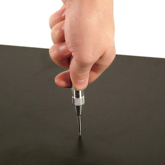 TerMight™ Automatic Center Punch – Makes Drilling Easy! (5” Long)
