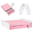 thumbnail image 1 of Tera 16" Auto Open Cash Register Drawer with Universal Under Counter Mounting Metal Brackets (Round Corner) Heavy Duty Insert Tray 5 Bill 8 Coin Removable Cash Tray for POS Small Businesses Store 405R, 1 of 9